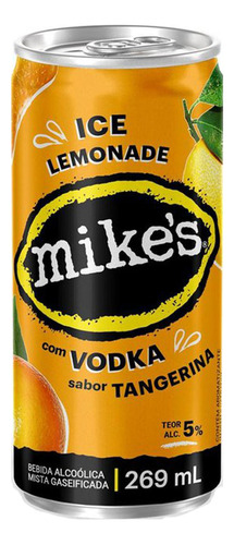 Drink Pronto Mike's Hard Lemonade Tangerina 269ml Mike Lata