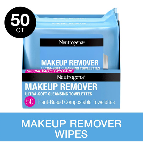 Neutrogena Toallitas Desmaquillantes Twin Pack 50 Toallas