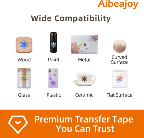 Cinta De Transferencia Aibeajoy Para Vinilo Cinta De Transfe