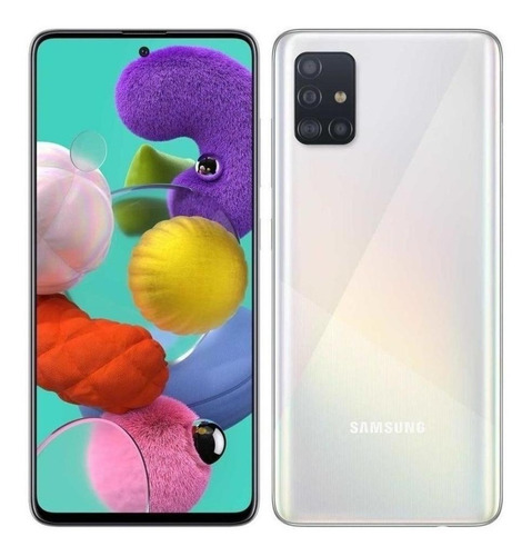 Samsung Galaxy A51 Dual SIM 128 GB prism crush white 4 GB RAM