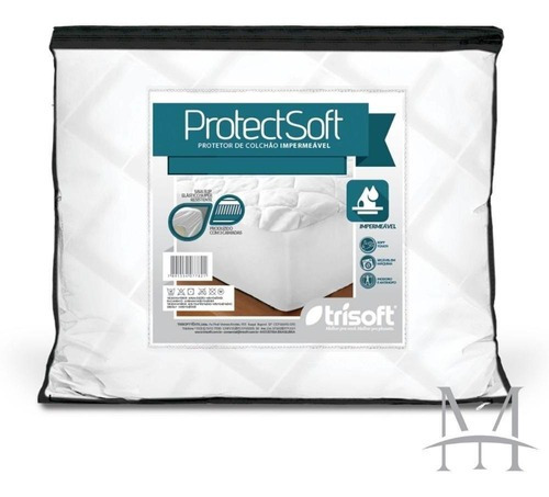 Capa Protetor Colchão Solteiro Impermeável Protect Trisoft