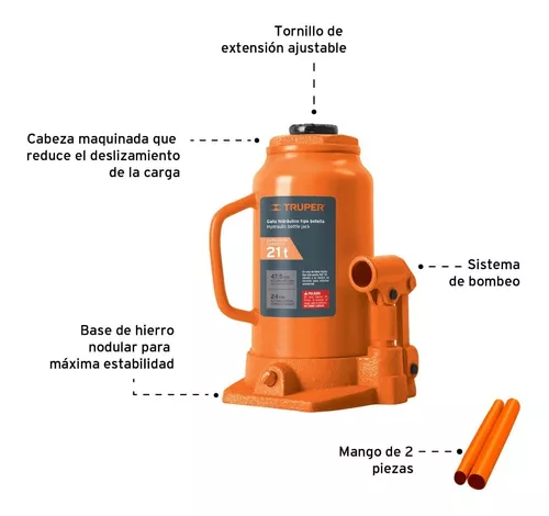 Surtek GBS20 Gato hidráulico de botella 20 ton