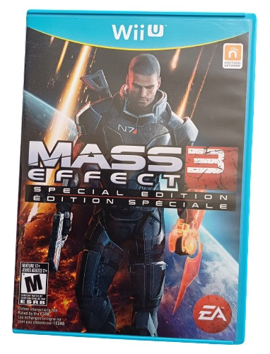 Juego Nintendo Wii U Mass Effect 3 Ed Especial - Envio Inc