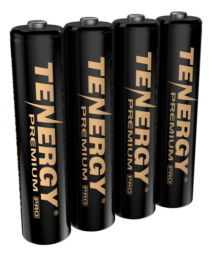 Tenergy Baterias Aaa Recargables Pro De Alta Capacidad, Bate