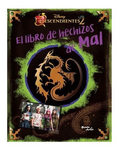 Descendientes . El Libro De Hechizos De Mal - Disney