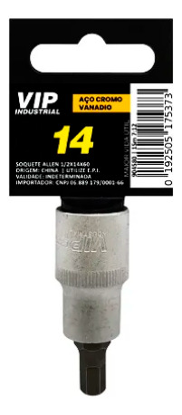 Soquete Allen 1/2 X M14 Crv Vip Industrial