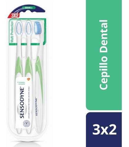 Sensodyne Multi Protección Cepillo Dientes Sensibles Medio