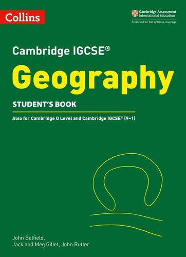 Cambridge Igcse Geography - St`s Book - Collins  **3ed Kel E