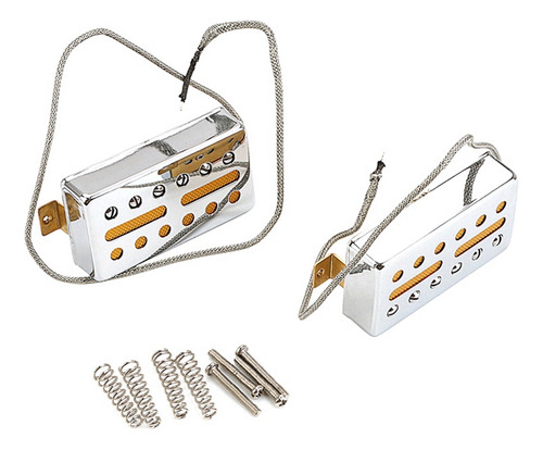 Juego De 5 Pastillas Humbucker Con Cuello Y Puente Para Guit