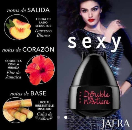 Imagen 2 de 4 de Jafra Diablitos Double Nature Sexy 50ml Diablito Originales