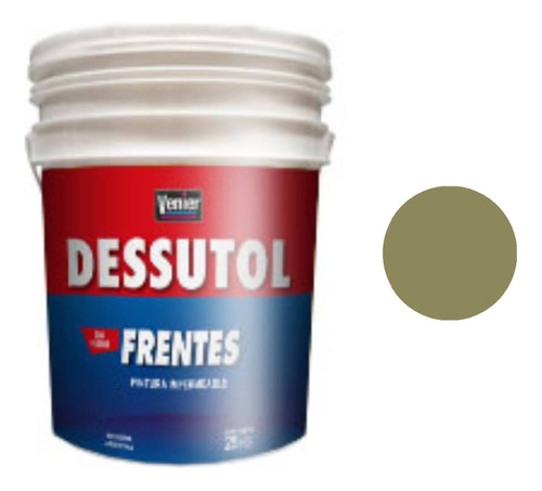 Pintura Impermeable Dessutol Frentes Colores Venier X 12kgs