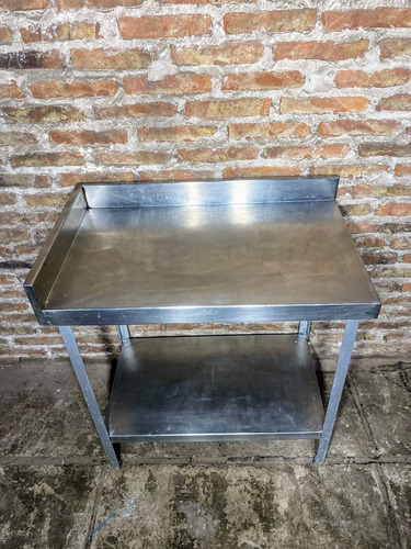 Mesa Acero Inox Chica Con Envio (Usado)