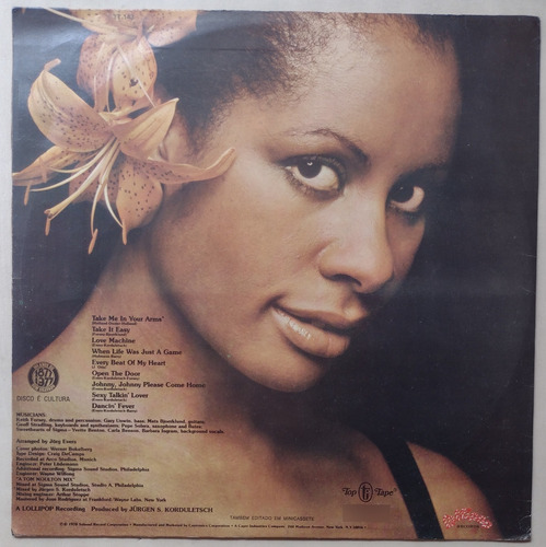 Lp Claudja Barry Claudja 1978 Open The Door Vg Vinil (Usado)