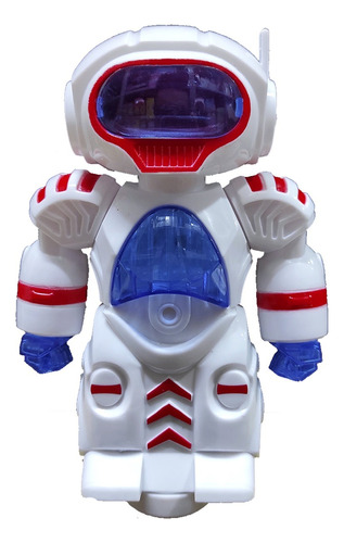 Brinquedo Robô Com Sensor De Movimento Luz E Som Etitoys