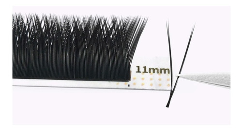 Extensiones De Pestañas Glamm Curvatura V Flat Ellipse