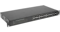 Comprar Stc - Switch 24 Puertos 10\u002F100\u002F100 Mbps Gigabit Poe