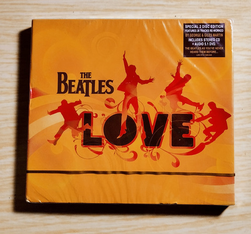 The Beatles - Cd + Dvd Love - Cd Love - Digipak Importado