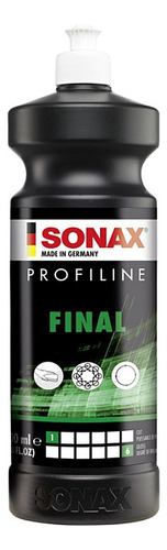 Sonax Profiline Final 1000ml Pasta Pulidora Abrillantadora Color Negro