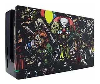 Tapa Frontal Para Dock De Nintendo Switch Extremerate Scary