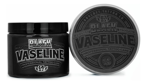 Pomada Balsamo Para Tatuar Boycott 7oz Black Vaseline