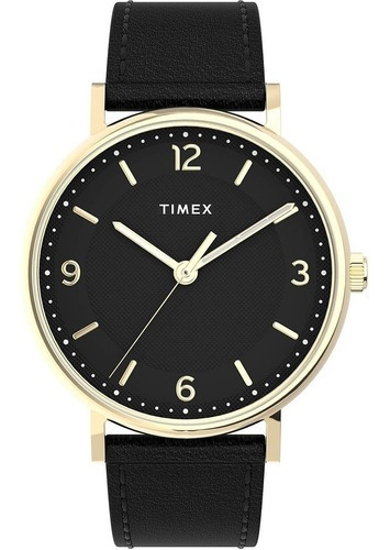 Timex Reloj Southview 41mm Para Hombre Caja En Tono Dorado E
