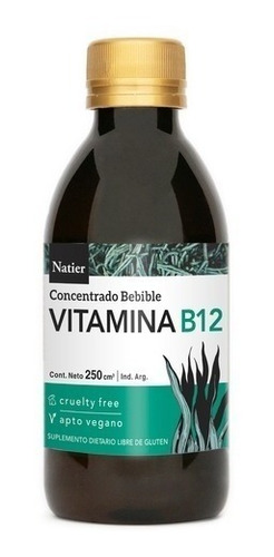 Vitamina B12 Vegana Bebible Concentrada Natier X250ml