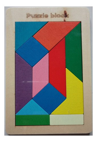 Puzzle Dreamsport M380 Rompecabeza Madera 13 Bloque Encastre