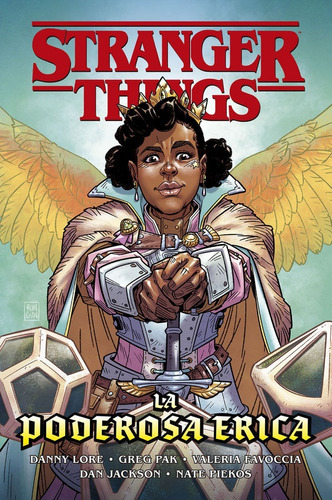 Stranger Things Poderosa Erica - Comic, De Danny Lore, Greg Pak, Valeria Favoccia, Dan Jackson. Editorial Norma Editorial, Tapa Blanda En Español, 2022