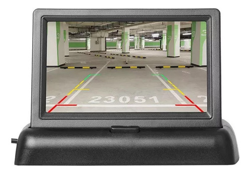 Monitor De Coche Plegable De 4,3 Pulgadas Tft Lcd Ntsc Pal D