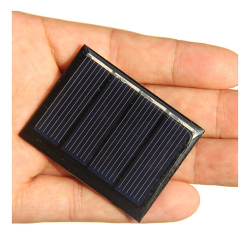 Modulo Mini Panel Solar Policristalino 115ma 2v 50x38mm