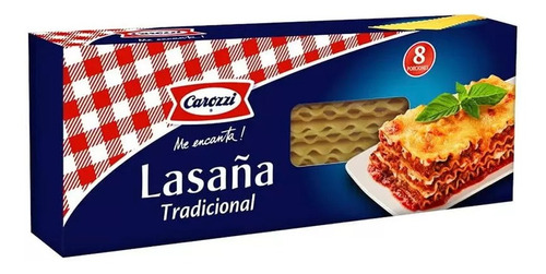 Lasaña Tradicional Carozzi 400gr (5uni)super