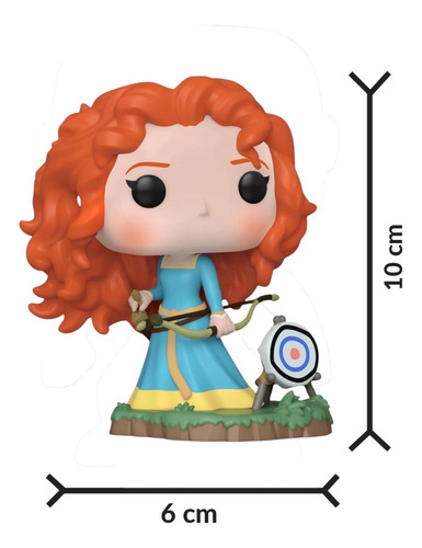 Funko Pop Merida Valiente Disney 1022 Princesa Arco Princess