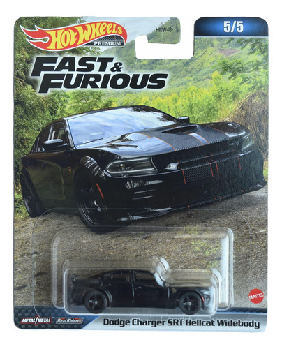 Hot Wheels Dodge Charger Srt Hellcat Widebody, Fast & Furio.