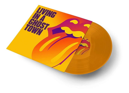  The Rolling Stones Living In A Ghost Town Vinilo 10 Inch