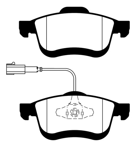 Pastillas De Freno Para Fiat Doblo 1.4 11/17 Litton Ultrapad