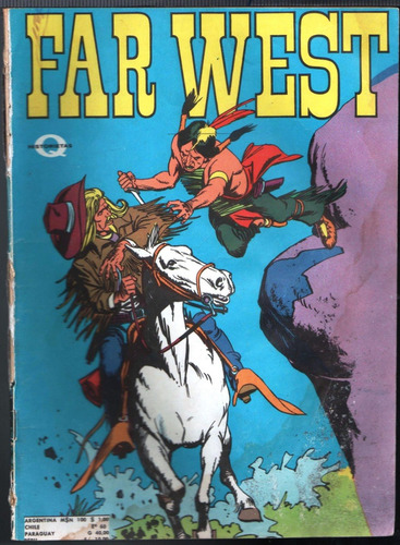 Comic Far West N° 171 Quimantú Año 1973.