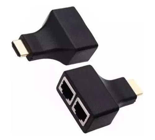 Extensor Hdmi A Utp Rj45 Cat5e Cat6 Extiende Hasta 30 Metros