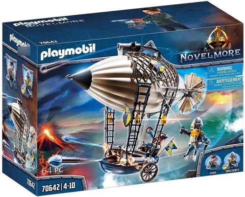 Playmobil® Globo Zeppelín Novelmore Y Caballero Intek 70642