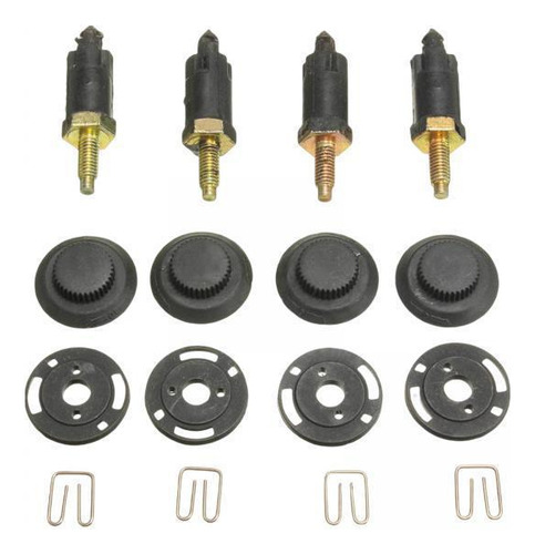 3 Perno De La Cubierta Del Motor Juego De Clips Para Capó
