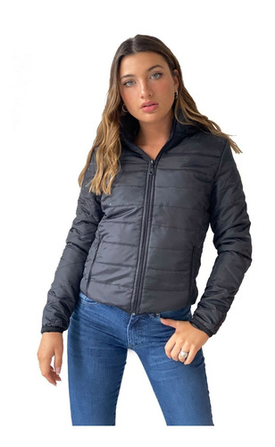 Campera Inflable Con Capucha Park- Kout Mujer
