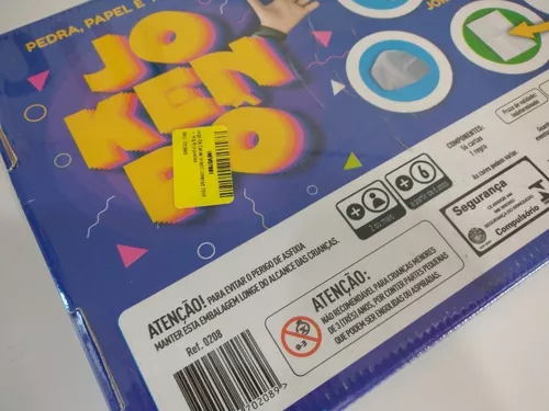 Jogo de Cartas Jokenpo PEDRA/PAPEL/TESOURA - NIG - Jogos