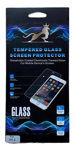 Vidrio Templado Gorila Glass Para iPhone 5/5 Se