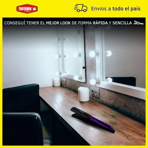 Imagen 6 de 10 de Planchita Pelo Profesional Alisado Cabello Tourmaline Full