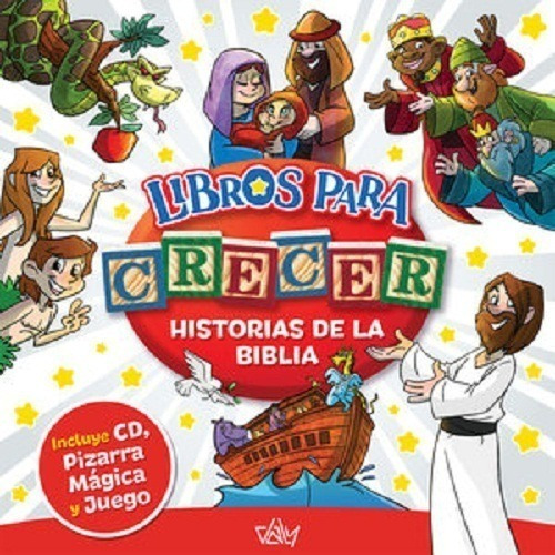 Libros Para Crecer: Historias Biblia - 8 Libros Con Estuche