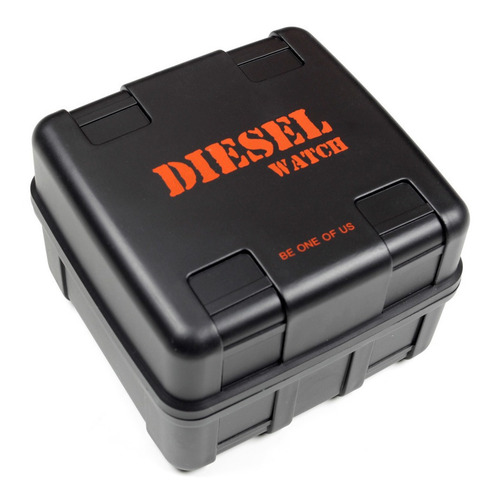 Reloj Diesel Hombre 6630 - Acero Cuero Fecha Wr 50