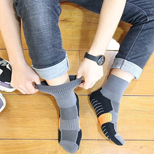 6 Pares De Calcetines De Hombre, Calcetas Deportivas Para Ba