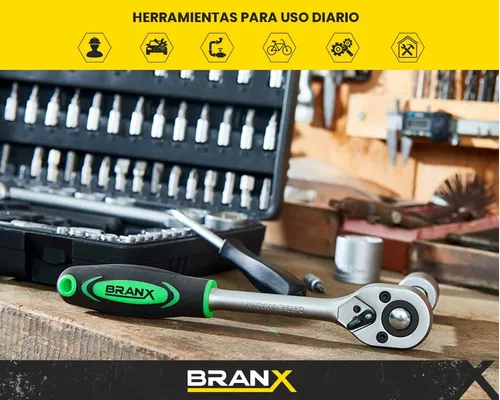 CAJA HERRAMIENTAS ALUMINIO CROMO-VANADIO 108 PIEZAS JBM 53444 / 659058