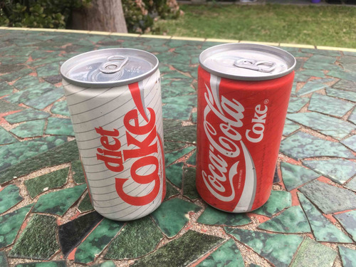 Lote 2 Latas Coca-cola Celebración Centenario Georgia 1986 (Usado)