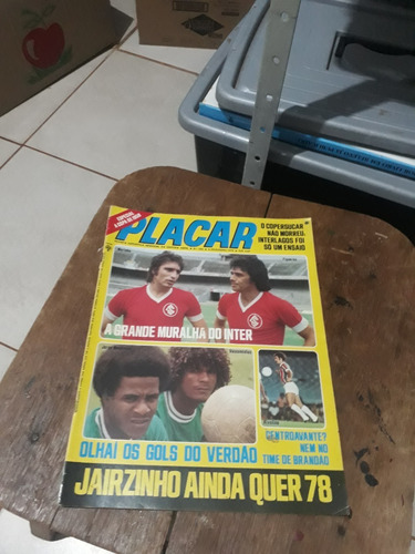 Pacote Placar 9 Revistas Antigas E Raras
