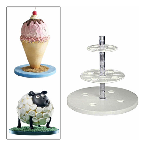 Soporte Para Pasteles De 3 Niveles Soportes Para Cupcakes